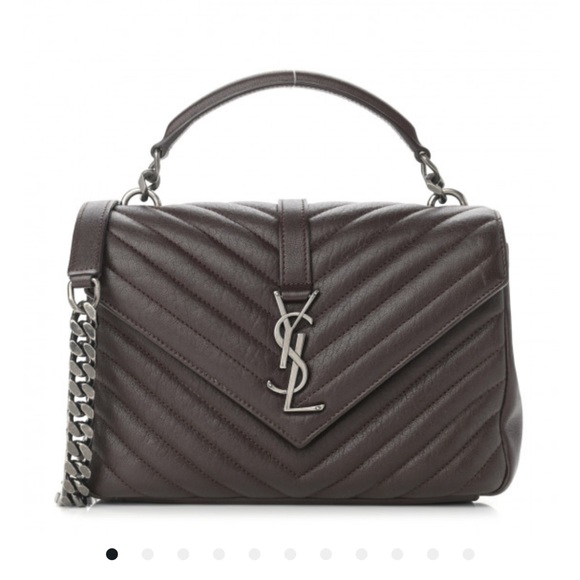 Yves Saint Laurent Medium College Bag - Picture 11 of 12